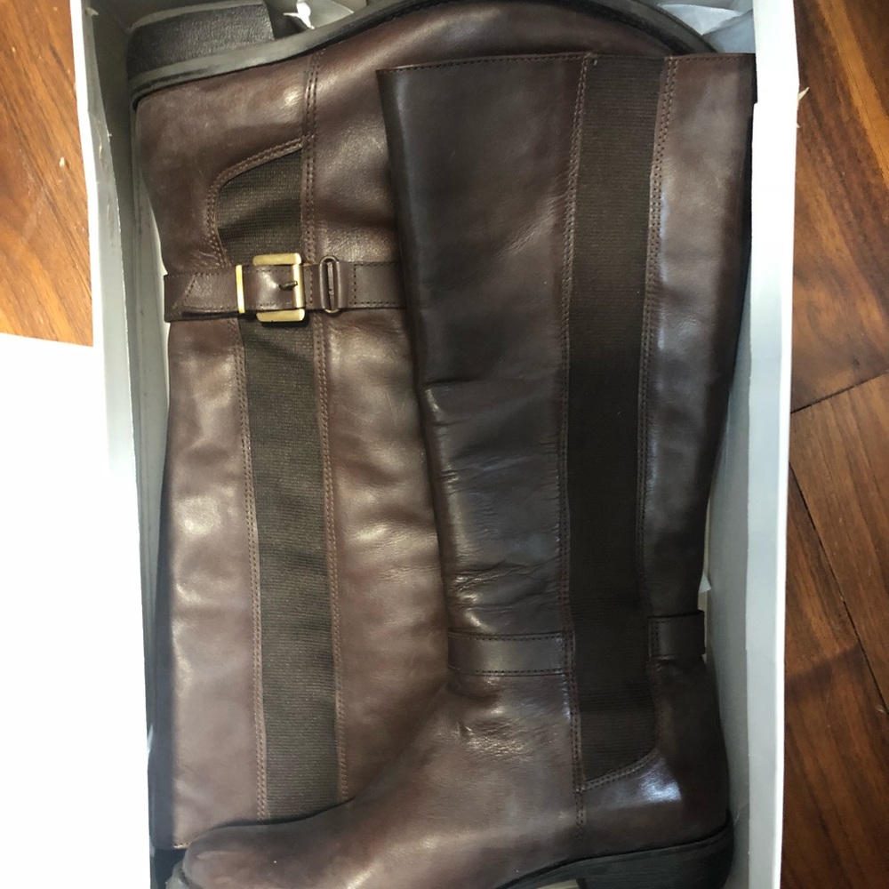 Brown Leather Boots